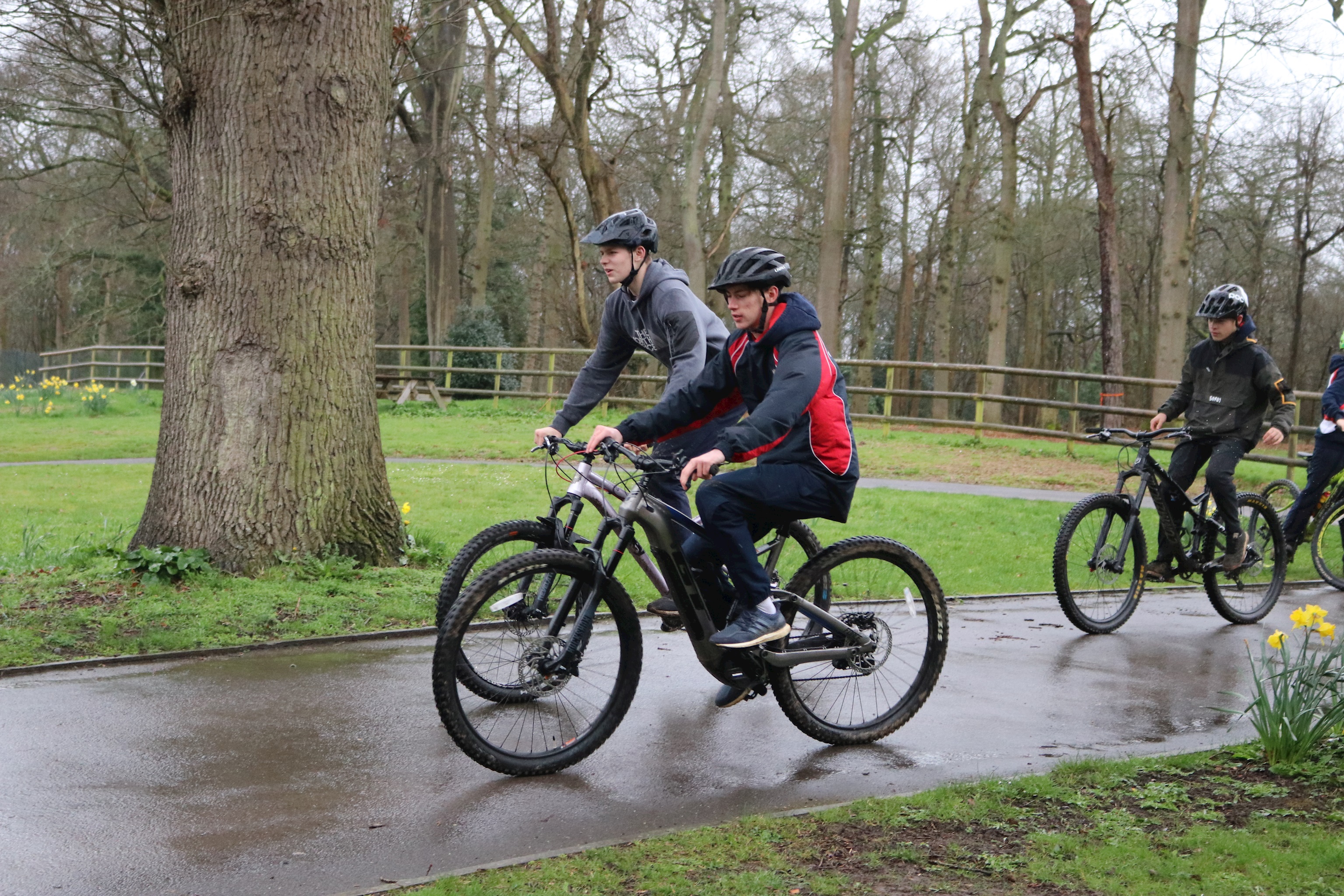 Wellbeing day bicycle ride  