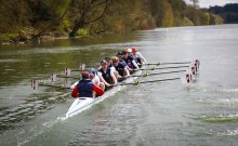 Pangbourne hosts another successful Easter rowing training camp
