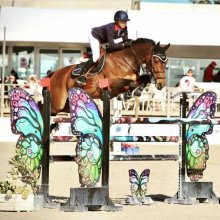 Sunshine Tour 2021 in Spain for Pangbourne College Sixth Form Showjumper