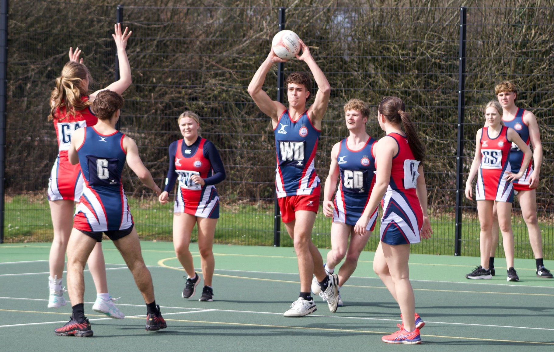 Charity netball match organised by Alice, an Upper Sixth student, supporting Nabugabo